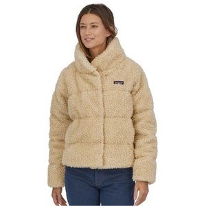 PATAGONIA Women’s Recycled High Pile Fleece
Down Jacket - L - Oyster White
